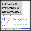 Lecture 11 - Properties of the Derivative