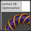 Lecture 18 - Optimization